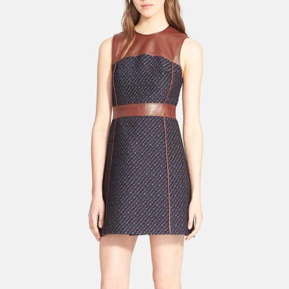 Theory Dresses & Skirts - NWT Theory Calvino Tweed Fit & Flare Dress